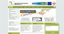 Desktop Screenshot of ekotox.eu